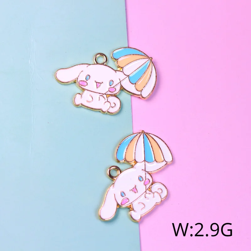 10pcs/lot Sanrio Charms Jewelry for Making Kawaii Kuromi Cinnamoroll Diy  Accessories Cartoon Bracelets Necklace Pendant Gift - AliExpress