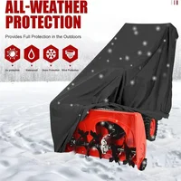Waterproof Snow Blower Cover Dust-proof Oxford Cloth Snow Blower Cover Outdoor Furniture Snow Blower Cover, Size: 120x102x81cm 2