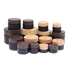 Empty Jars Frosted Glass Cream Jar Cosmetic Container With Lid 5-100g Glass Bottle Make Up Container Travel Cosmetic Jars 1
