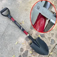 Manganese Steel Fiber Quenching Shovel Multifunctional Off-Road Climbing Tool Rescue Outdoor Vehicle Shovel Portable Hand Tools 1
