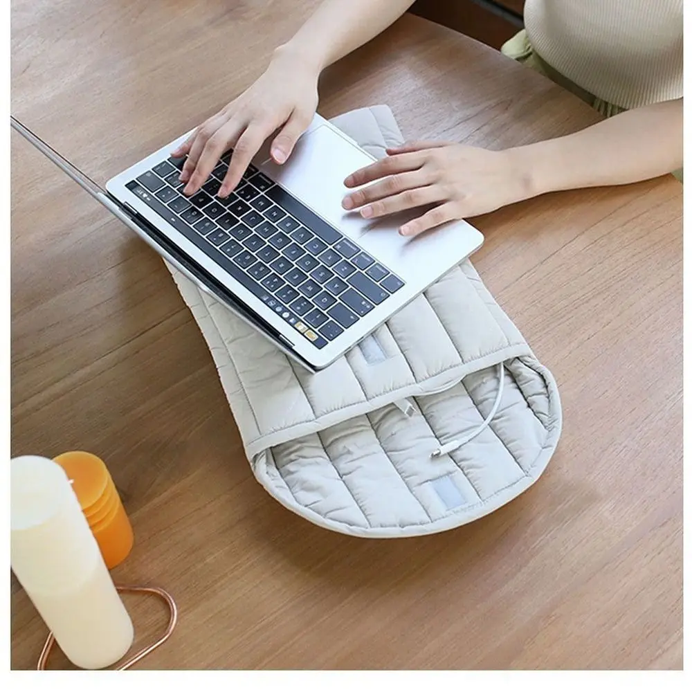 Bordado Algodão Capa Protetora Shockproof Case Computador Notebook Tablet Sleeve Lenovo hp Dell Notebook 11 13 15 - Imagem 2