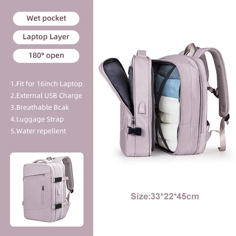Usb Charging Port Mancro Backpack Sac A Dos Mancro Travel