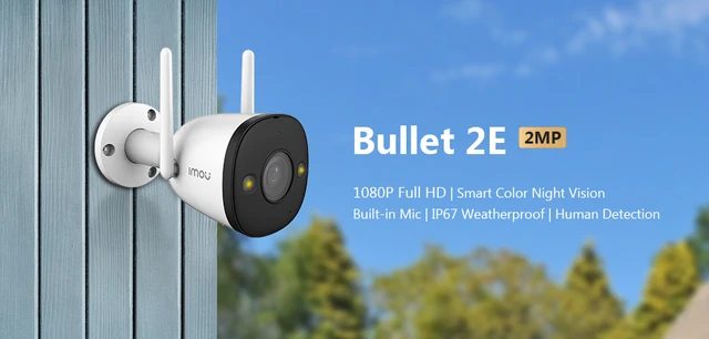 IMOU 1080P Bullet WiFi Camera Dual Antenna Outdoor IP67 Weatherproof MIC  Speaker Camera Exterieur PIR Detection ONVIF IP Cam - AliExpress