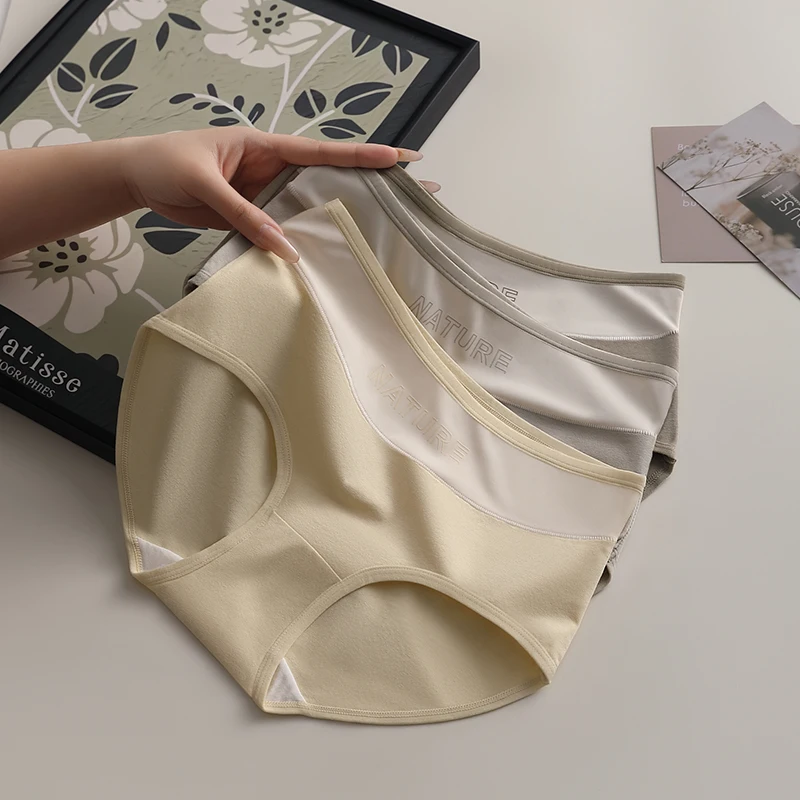 Nahtlose Höschen für Frauen, Damen-Höschen-Set, Damen-Baumwoll-Slips, Übergröße, Unterwäsche, Dessous, sexy dreieckige Dessous – Detail 9