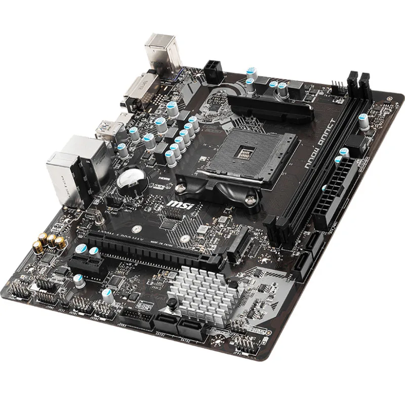 Soquete Pro Max Am4 com Core Boost Memória Ddr4 Suporta Ddr4 3200 Mhz oc Msi-a320m-a - Imagem 3