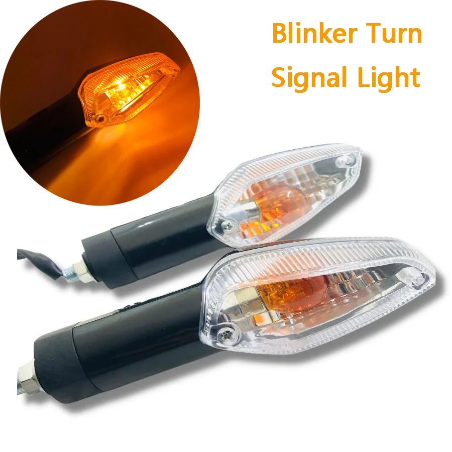 

White Lens Motorcycle Blinker Turn Signal Light Rear Front Lamp Indicator For Honda CBF150 CBF125 Stunner CB300F CBR 300R 250R