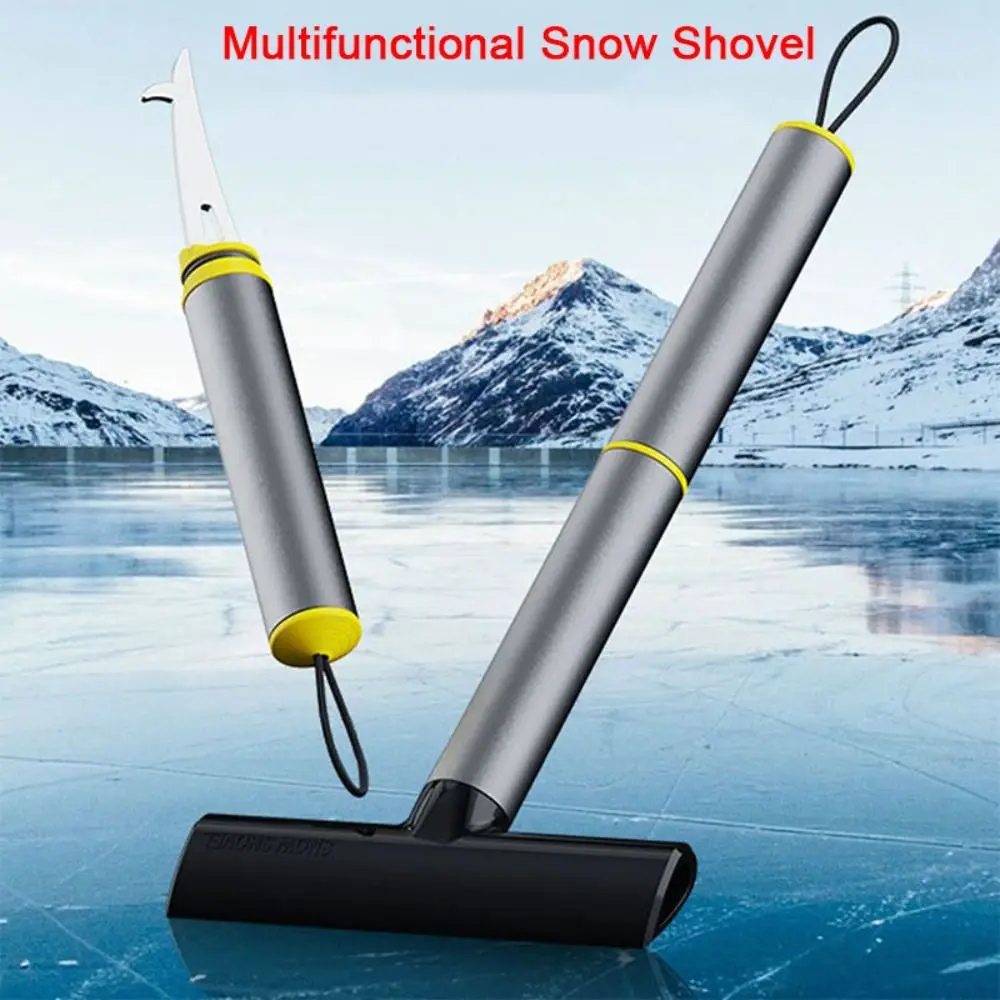 

Aluminum Alloy Car Snow Removal Shovel Multifunctional Detachable Removal Snow Brush Snow Clearing Tools Windshield