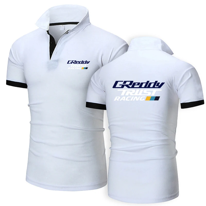 Summer Cotton Breathable Polo Shirt for Men