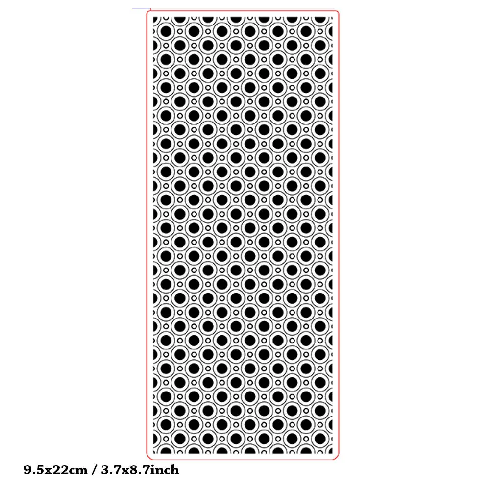 KSCRAFT Round Pattern Embossing Folders for DIY Scrapbooking Paper Craft/Card Making Decoration Supplies