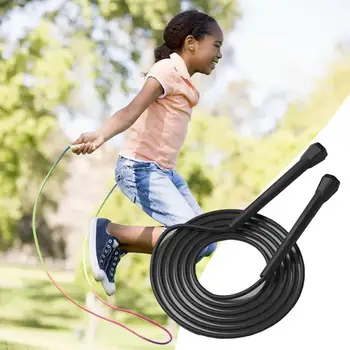 Skipping Rope Length Adjustable Ergonomic Handle Lightweight Grip Weight Loss Indoor Outdoor Kids Skipping Rope Jump Rope 3