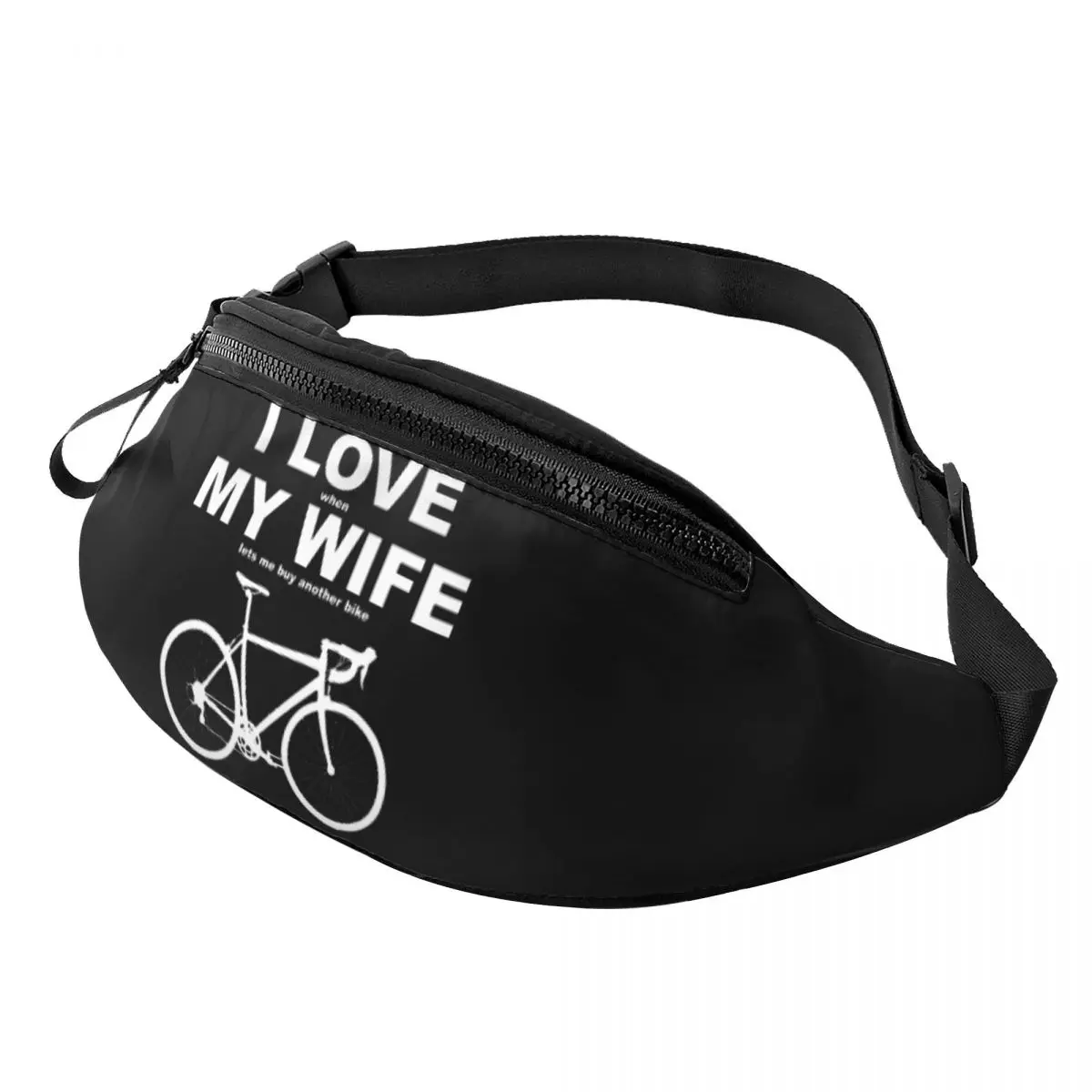 

I Love When My Wife Lets Me Buy Another Bike Belt Bag Merch Stylish For Women Crossbody Backpack