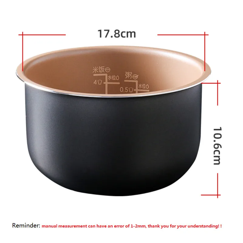 pot inner pot replacement Reusable Rice Cooker Rice Cooker Replacement Pot  for