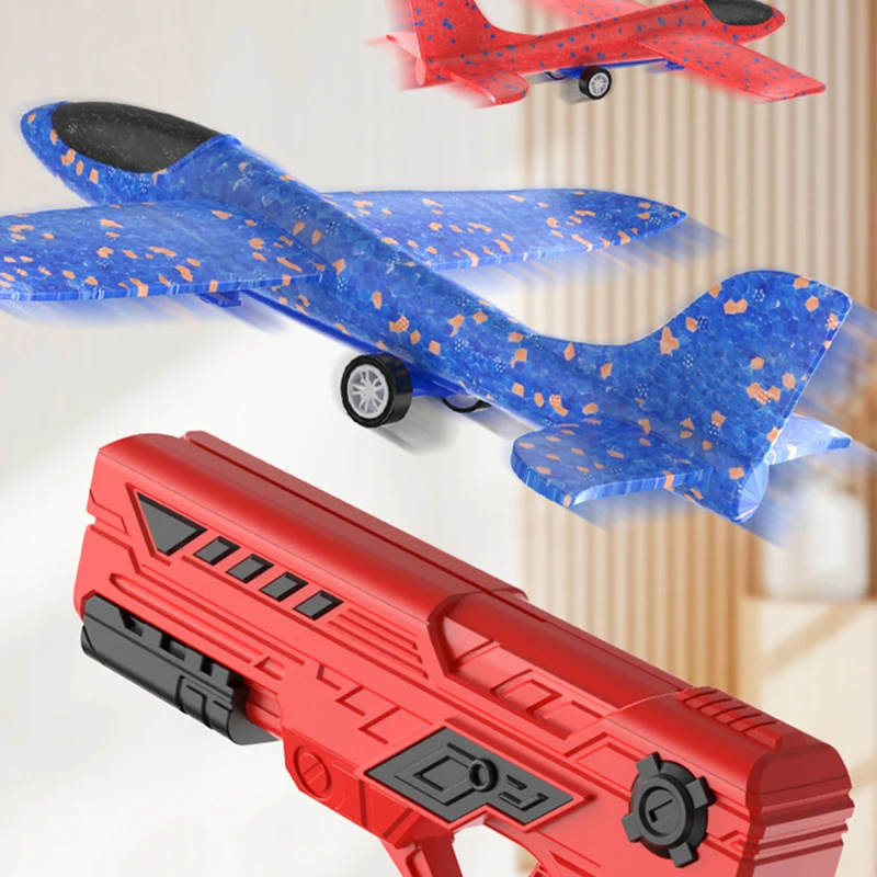 Children’s Foam Ejection Aircraft Toys Parent-Child Interaction Outdoor Foam Aircraft Park BEST SELLERS