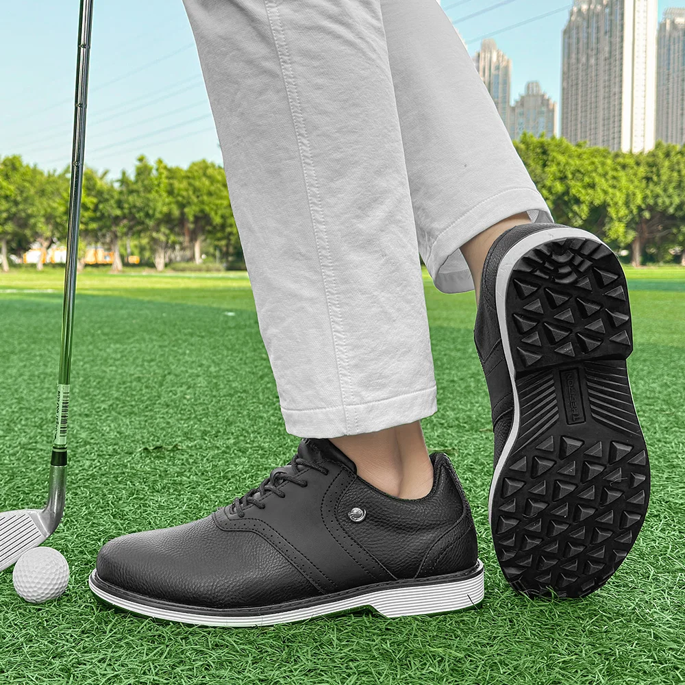Description Picture 5 of item2024 Autumn New Professional Golf Shoes Waterproof and Non-slip Sports Shoes Men's Comfortable Wear-resistant Golf Training Shoe