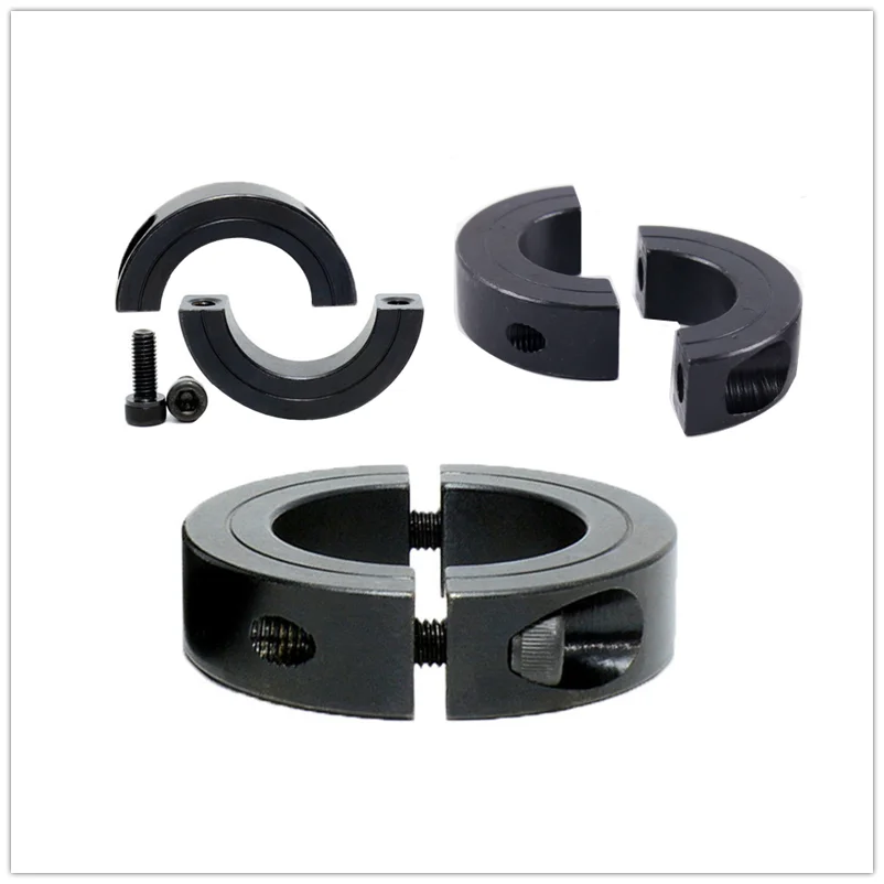 DoubleSplitShaftCollarsOxideSetScrewStyleDoubleSplitSetscrew