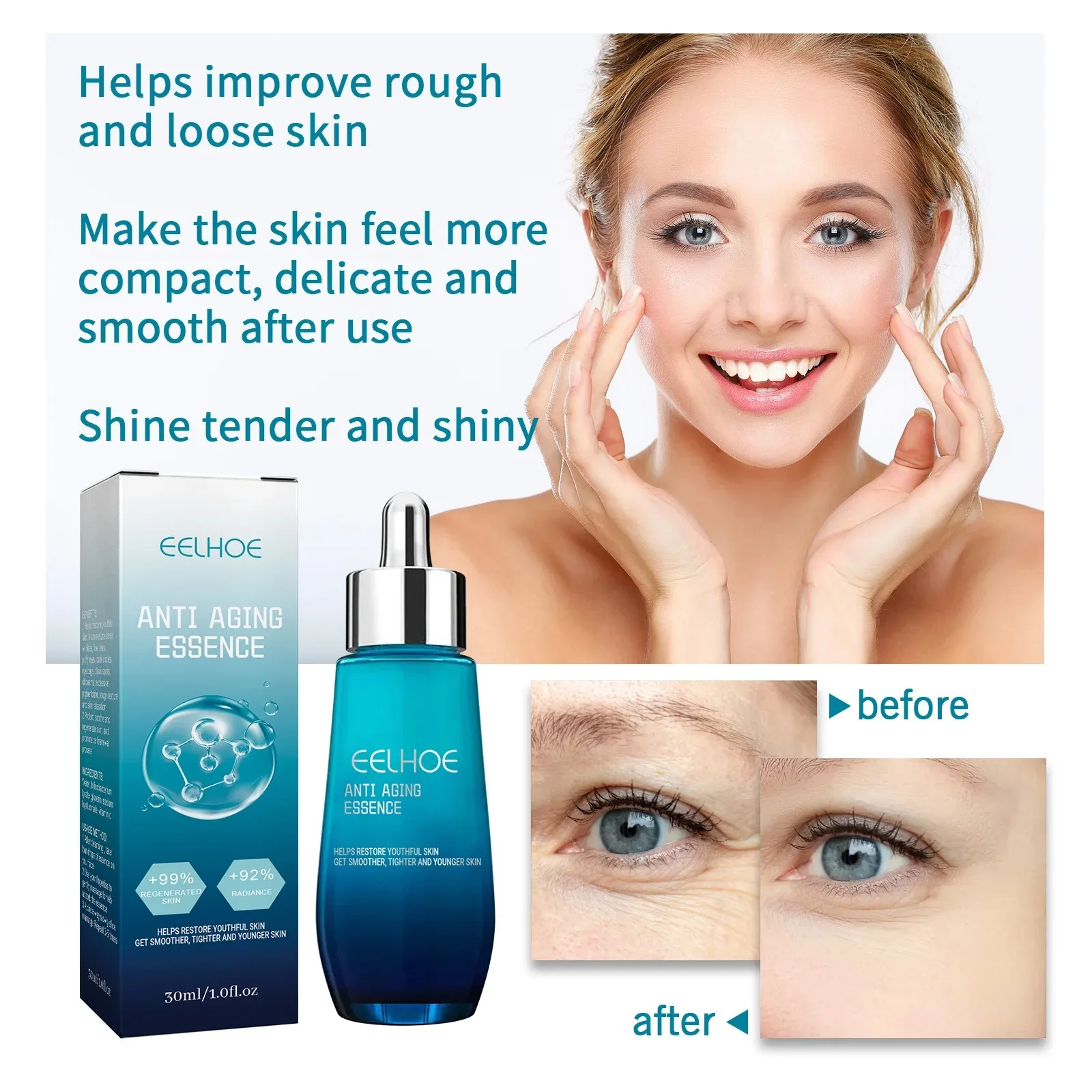 Anti Wrinkle Serum Lifting Firming Deep Fade Black Spots Dark Circles Whitening Moisturizing Instant Perfection Serums Anti-Aging_voghion.com