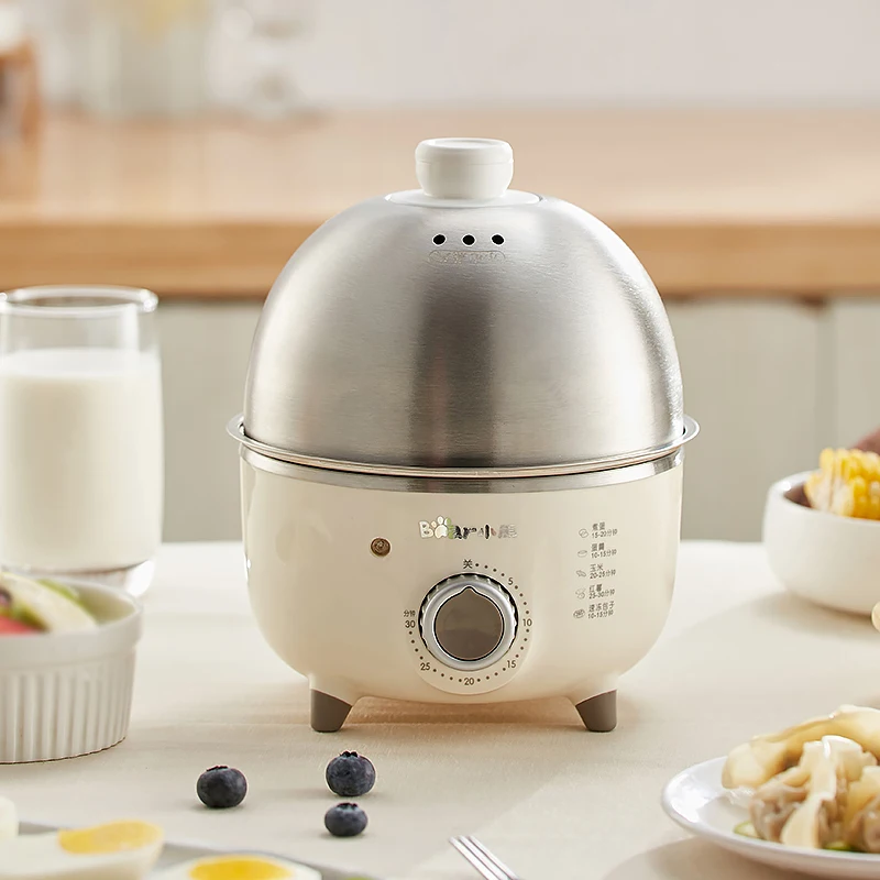 360W Electric Egg Boiler Breakfast Machine Multicooker Steamer Automatic Egg Cookers Home Egg Custard Steaming Cooker with Timer 2