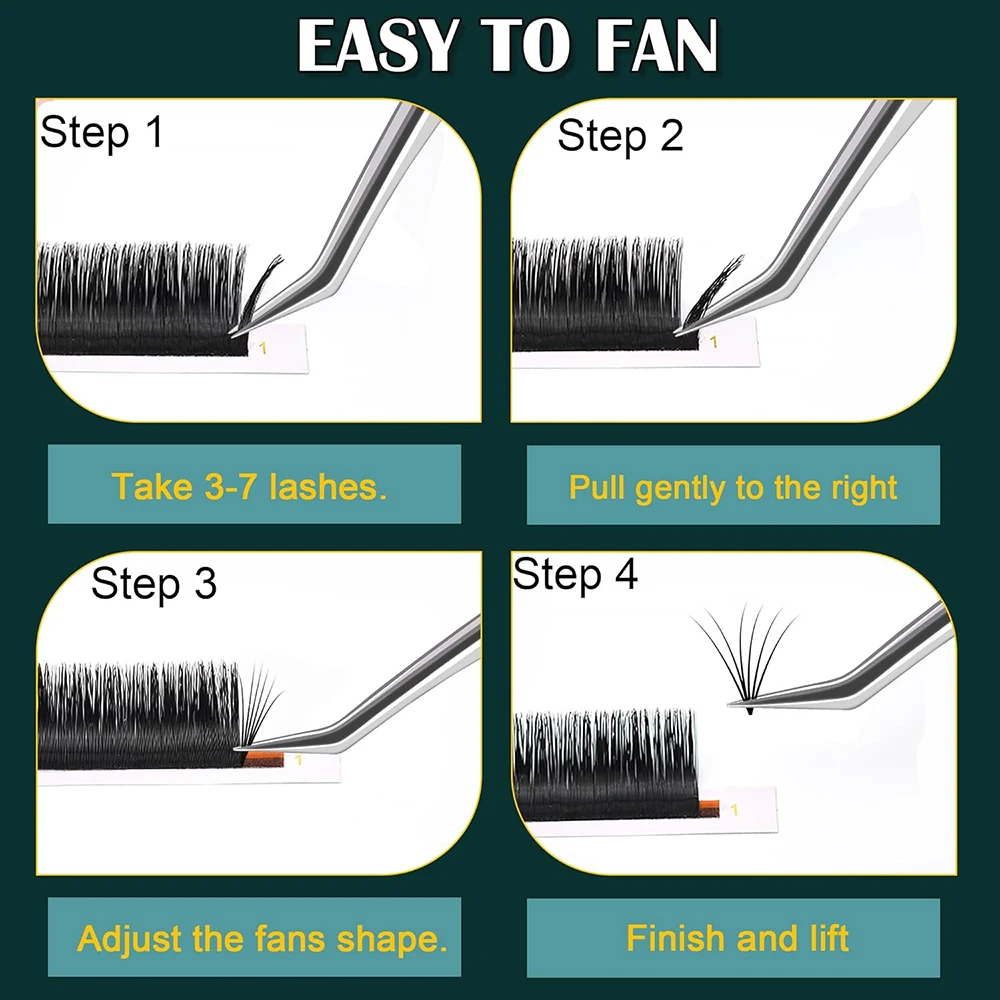 Rainbow Eyelashes Tweezers Anti-static Eyelash Extension Tweezer Fan Lash Eyebrow Tweezers Curved Straight Excellent Closure 3