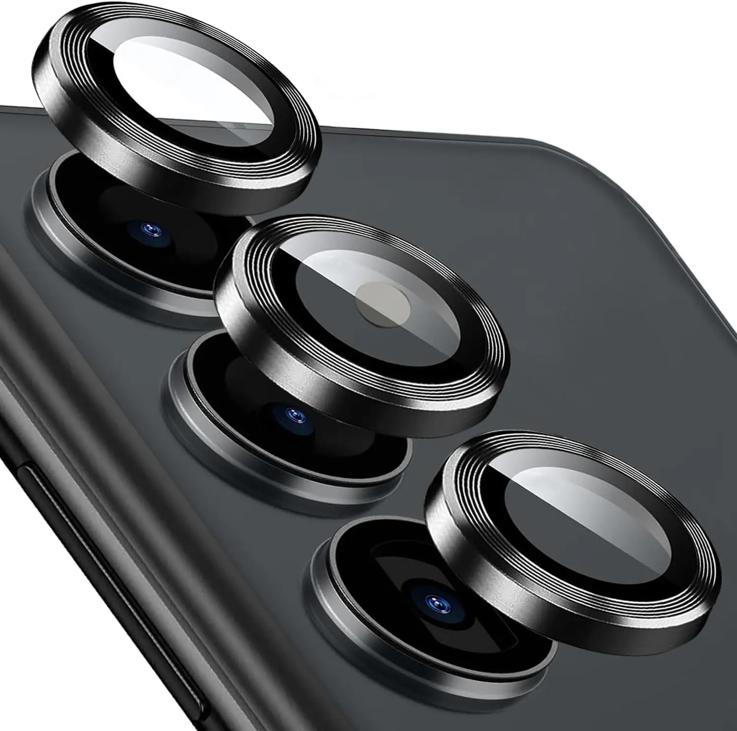 Premium Scratch-Resistant Phone Camera Lens Protectors - Individual Set