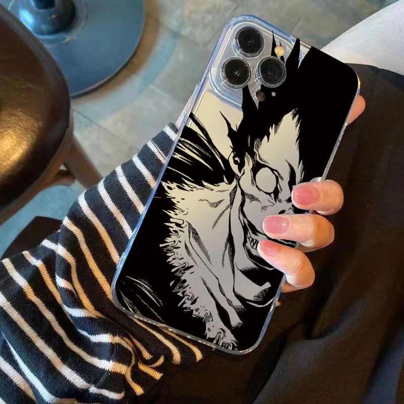 Japan Anime Death Note Soft Transparent Phone Case Cover