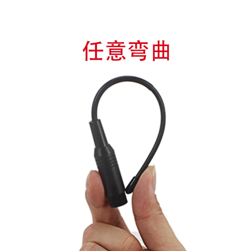 rp-SMA 남성형 2.4G 안테나 2400-2500mhz 고이득 소프트 안테나 외부 WIFI 라우터 블루투스 무선 네트워크 카드 모듈 안테나