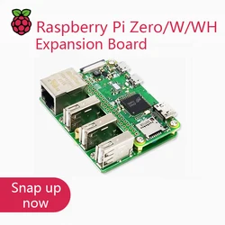 Raspberry Pi Zero W/ WH Expansion Board Ethernet USB Interface 4G Communication Module Metal Shell