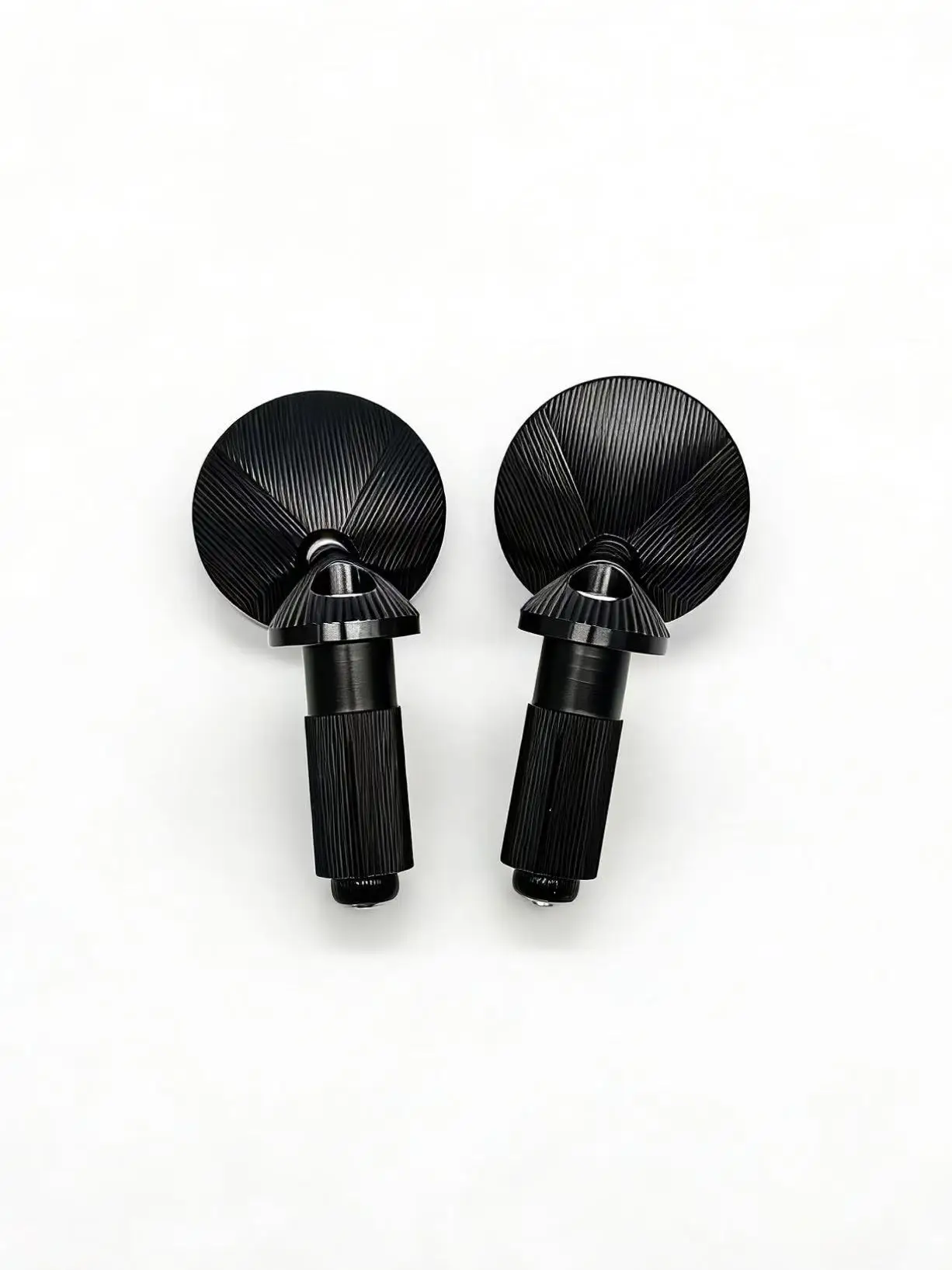 7/8'' 22mm CNC 범용 오토바이 개조 미니 백미러 핸들 바 엔드 사이드 미러 오토바이 액세서리