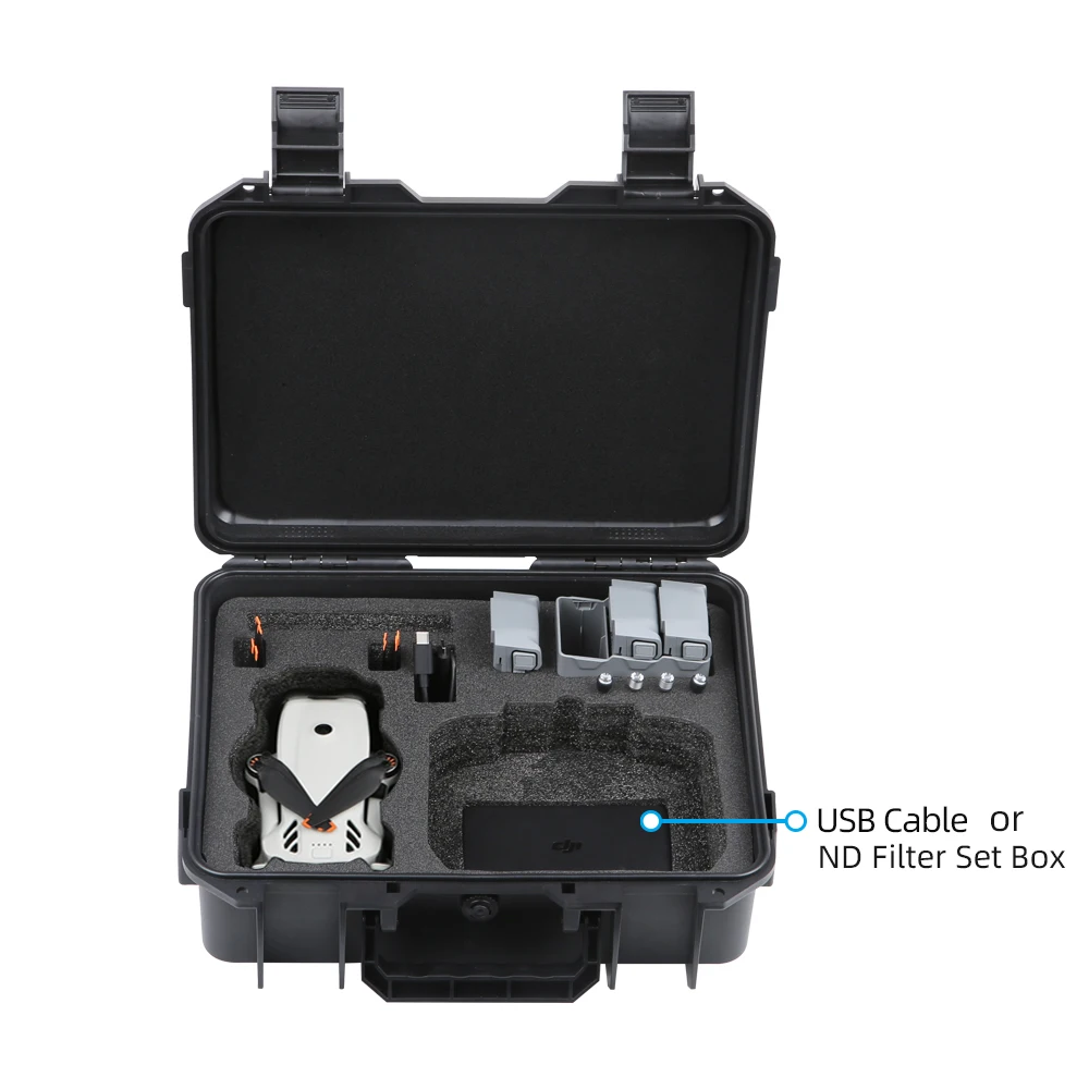 DJI Lito 1/Lito X1 RC 2/RC N3 드론 액세서리용 방폭 상자 충격 방지 방수 하드 쉘 케이스