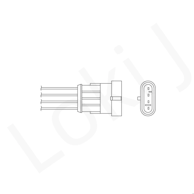 

New oxygen sensor OE: 0258003873 for FIAT LANCIA BERU OZH118