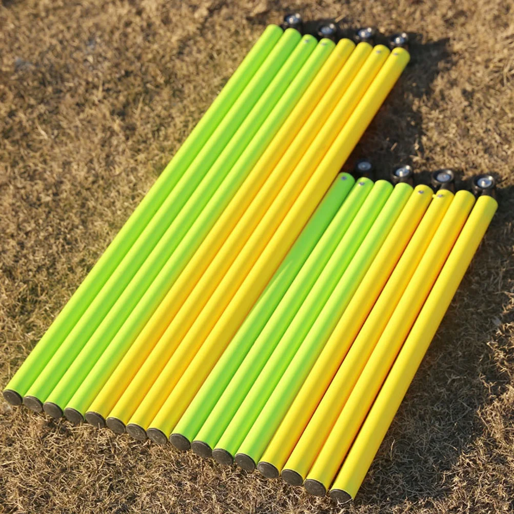 

Football Training Rod Soccer Equipment Agility Pole Poles for Hurdling Tool Folding Soccerball