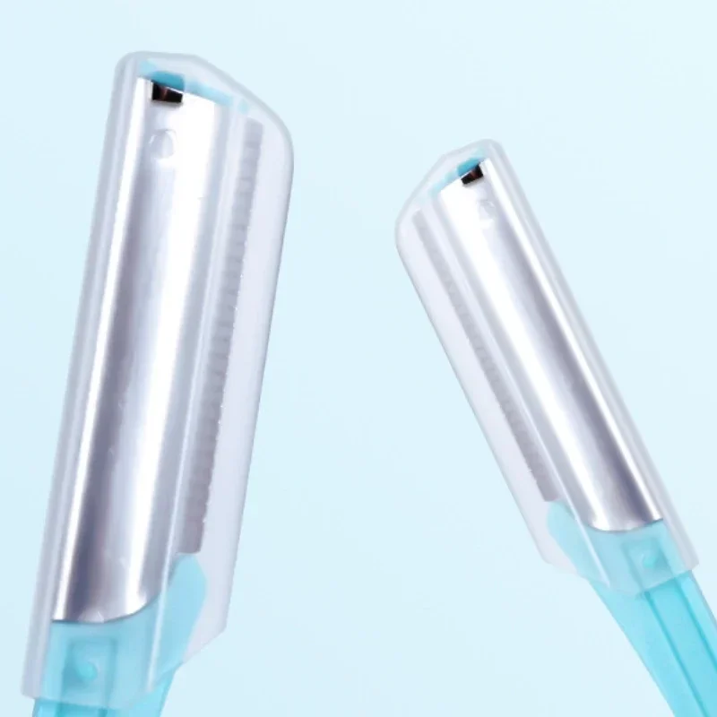 Stainless Steel Eyebrow Trimmer Portable Beauty Multi-purpose Safety Sharp Shaving Blade Face Safety Razor Beauty Tools 1/3pcs