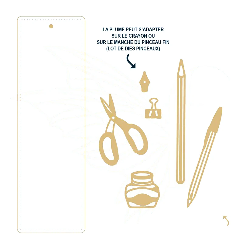 2022 New Scissors Pencil Ink Metal Cutting Dies For DIY Craft Making Paper Greeting Card and Album Scrapbooking No Clear Stamps |