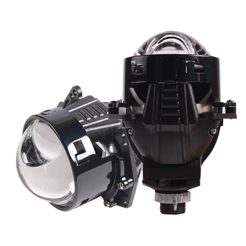 

90W 3 " Bi LED Projector Lens Lossless Hyperbolic Matrix H7 LED Dual Lens Headlights Highlighting Headlights Upgraded Retrofit