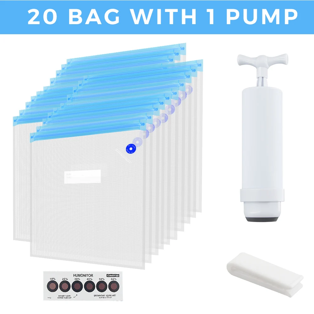 20 bag -1 pump