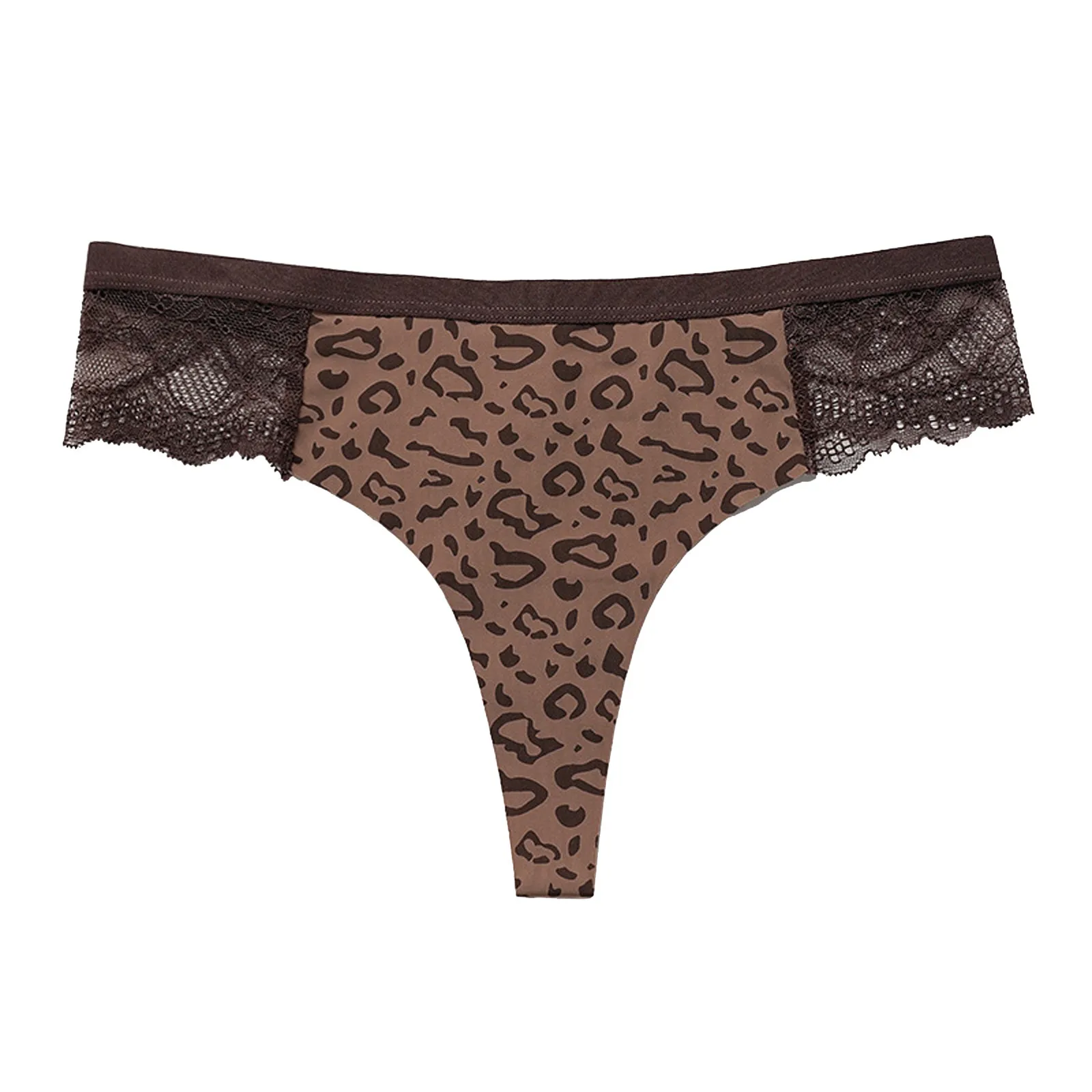 after Birth Underwear Women Women Sexy Leopard Lace G String Pants