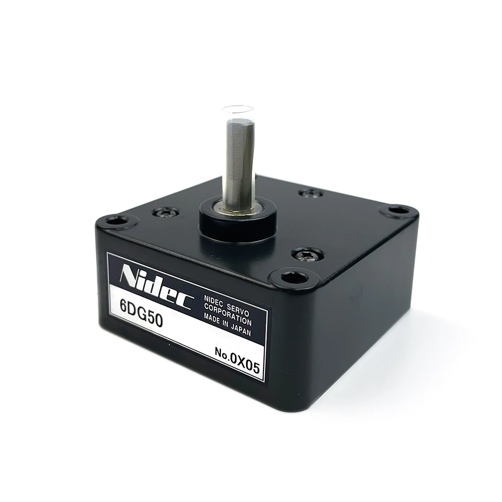 Nidec 6DG50 High-precision Gearhead 50:1 Small Metal Reduction Gearbox For Coffee Maker Drive DC24V/12V Mo-tors