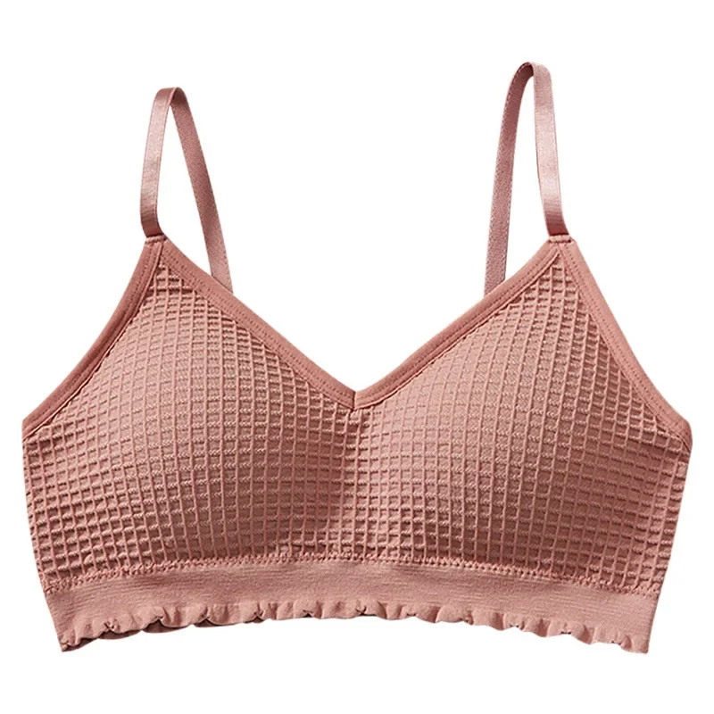 Women Lingerie Bra Seamless Bras Full Cup Breathable Bralette Wire Free Sleep Bra Tube Top Intimate Push Up Underwear women lingerie bra