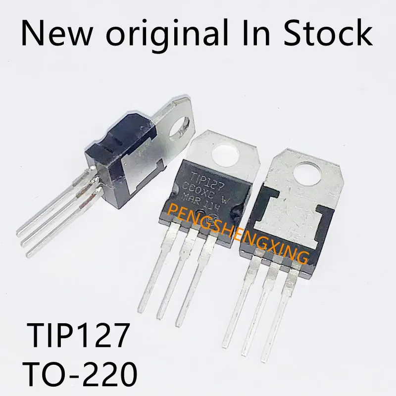 

10 шт./лот TIP127 5A60-100V 65 Вт трубка для полевых эффектов TO-220, новая Оригинальная точечная горячая распродажа