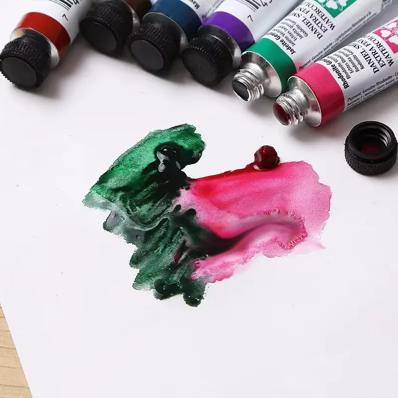 Daniel Smith Professional Artist Watercolor Paint 10/6 Color 5ml Mineral Color Alvaro Jean Haines Acuarelas Set Painting Brush watercolor painting set watercolor paint watercolor pigment