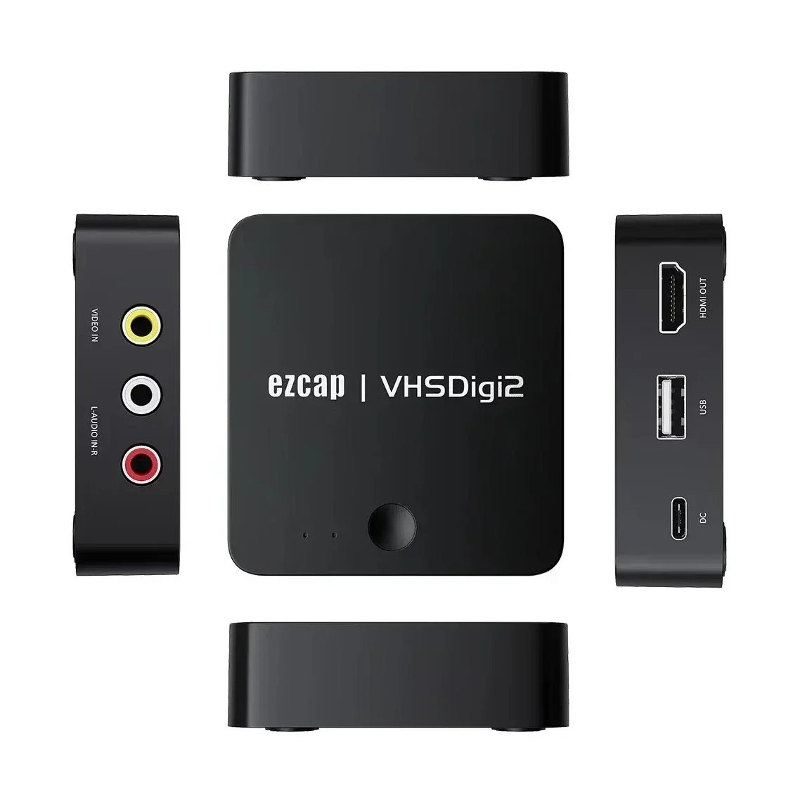 Video Capture Card Video Converter VHS Tape Converter Ezcap181 Upgrade Version Composite CVBS AV Video Capture Card Recorder VHS Digitizer DVD Player TV Box Record To USB Flash Disk