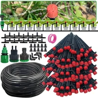 Garden Drip Irrigation Automatic Watering System Kit 1/4'' 13CM Sprinkler for Bonsai Pot Plant Flower Vegetable Greenhouse