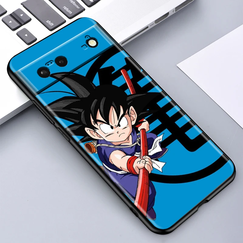 Google-アニメドラゴンボールZ孫悟空携帯電話ケース,スイッチ付きの