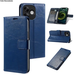 Deluxe Leather Flip Wallet Case with Magnetic Closure and Stand - A36 (Blue)