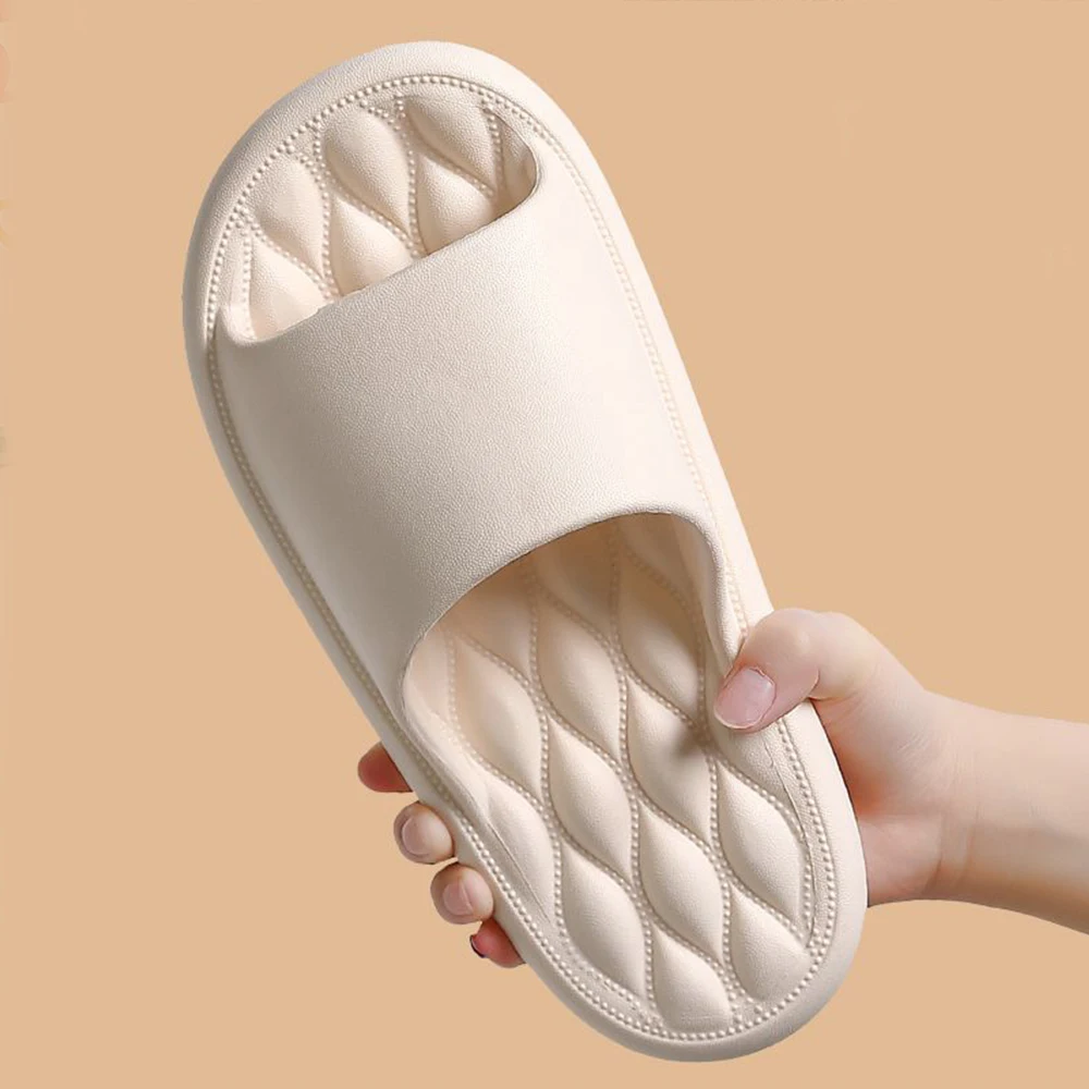 ZHIDA Fashion Men's Summer Ligtweight EVA Indoor Home Sandals Slippers Shoes Women Slippers Outdoor Students Comfortable Slides 4