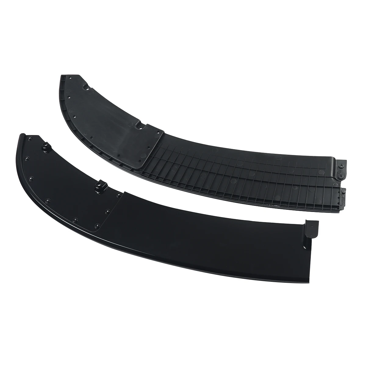 Glossy Black Front Bumper Lip Splitter For 2014-2020BMW F32 F33 F36 4 Series M Sport Front Lip Spoilers Auto Body Kit Magickit