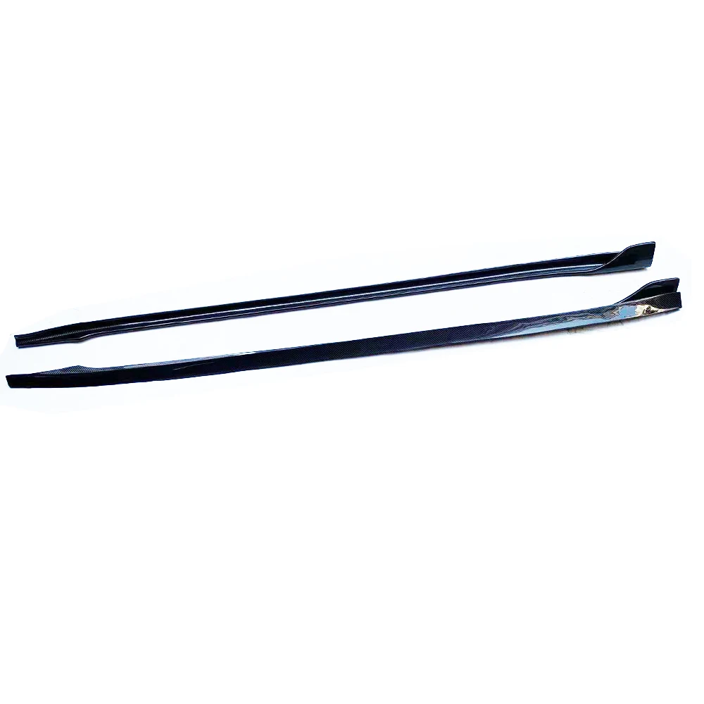 

Model 3 Real Carbon Fiber Side Bumper Skirt for Model 3 Auto Racing Car Side Door Extension Splitter Body kit