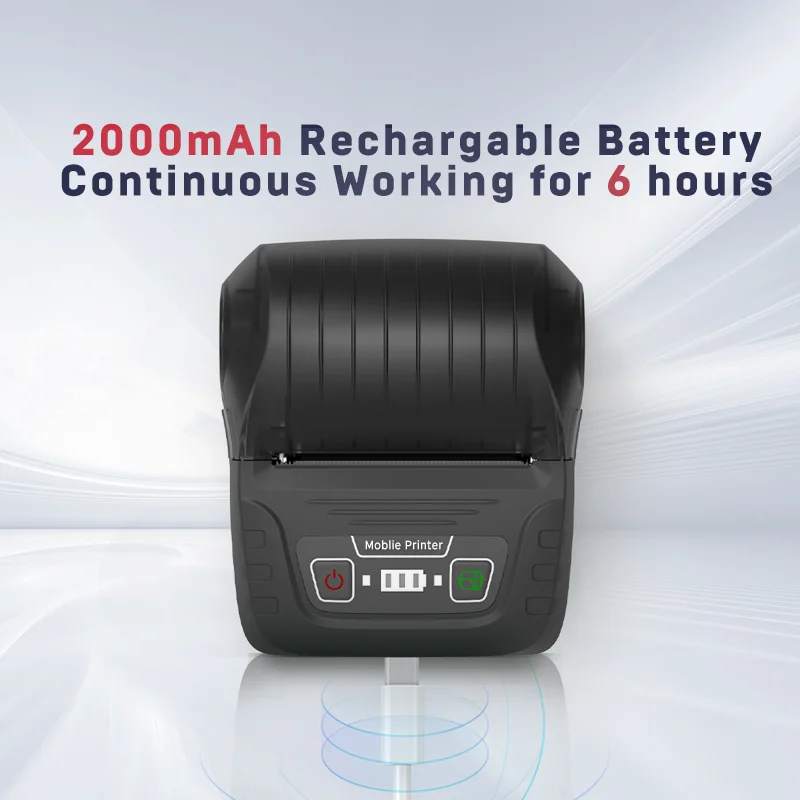 SINMARK SK58 Portable Thermal With Self-adhesive Labels Printer Mini Bluetooth Sticker Maker_voghion.com
