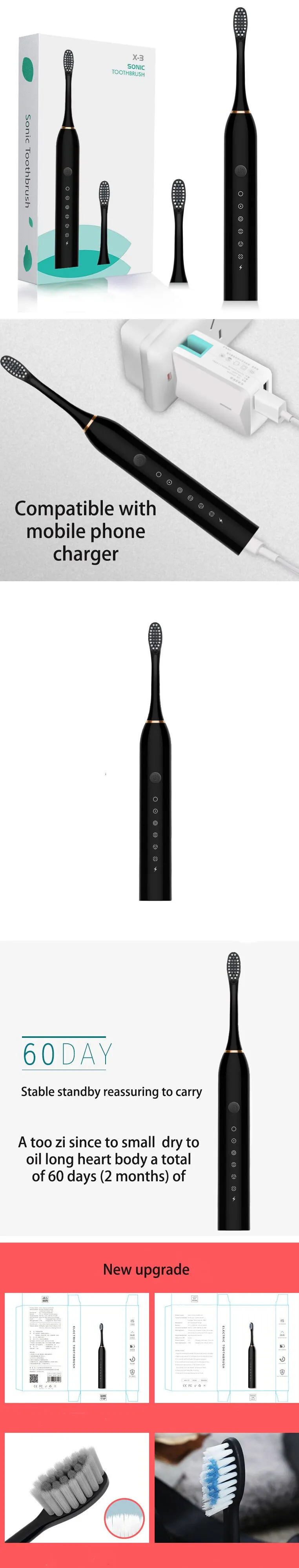 Siyah Seri Ultra Beyazlatma Diş Fırçası