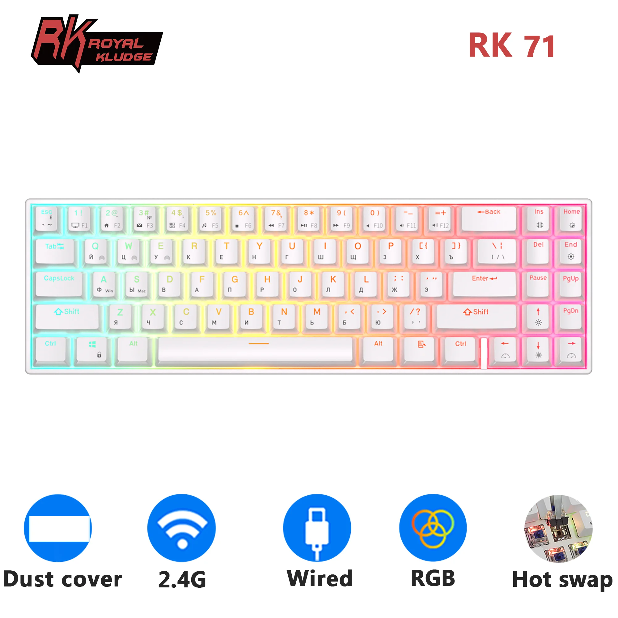 Is the RK Royal Kludge RK71 71-Key Mechanical Keyboard Right for You? A ...