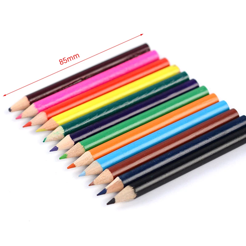 

12PCS 12 Colors Pencil Set With Pen Barrel Painting Drawing Toys For Kids Children Coloring Books Color By Numbers Learn Drawing